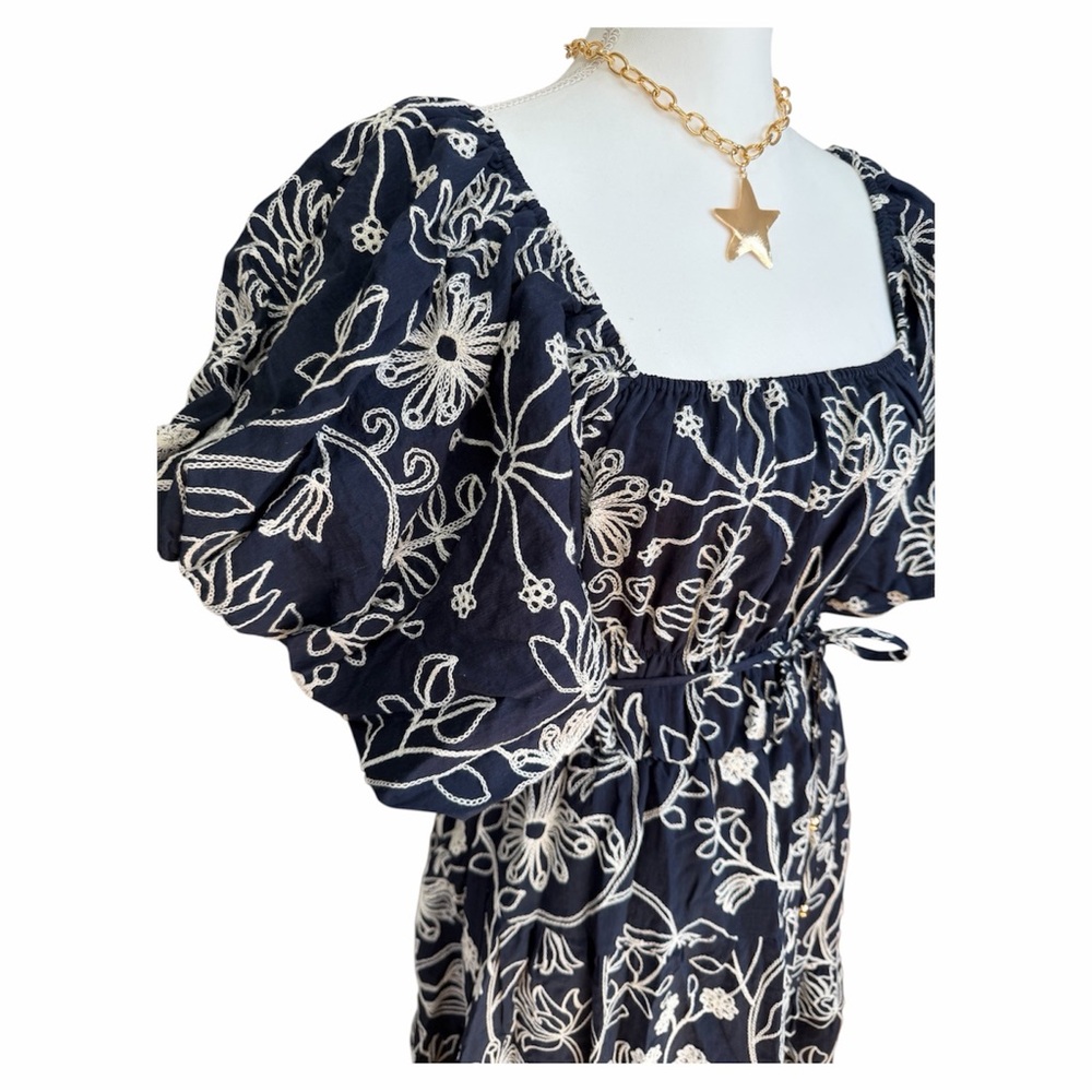 Floral Puff Sleeve Dress HYFVE - Picture 7 of 16